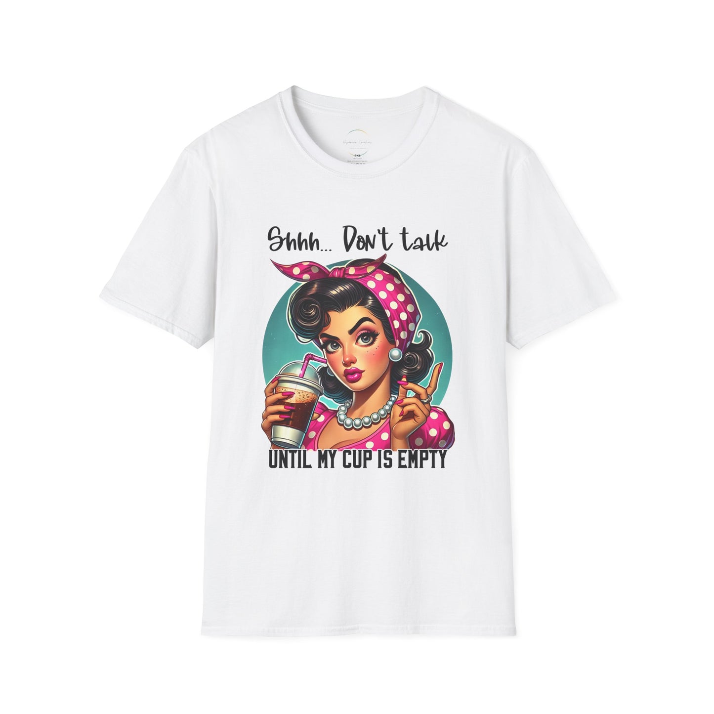 Shhh... Don't Talk Unisex Softstyle T-Shirt