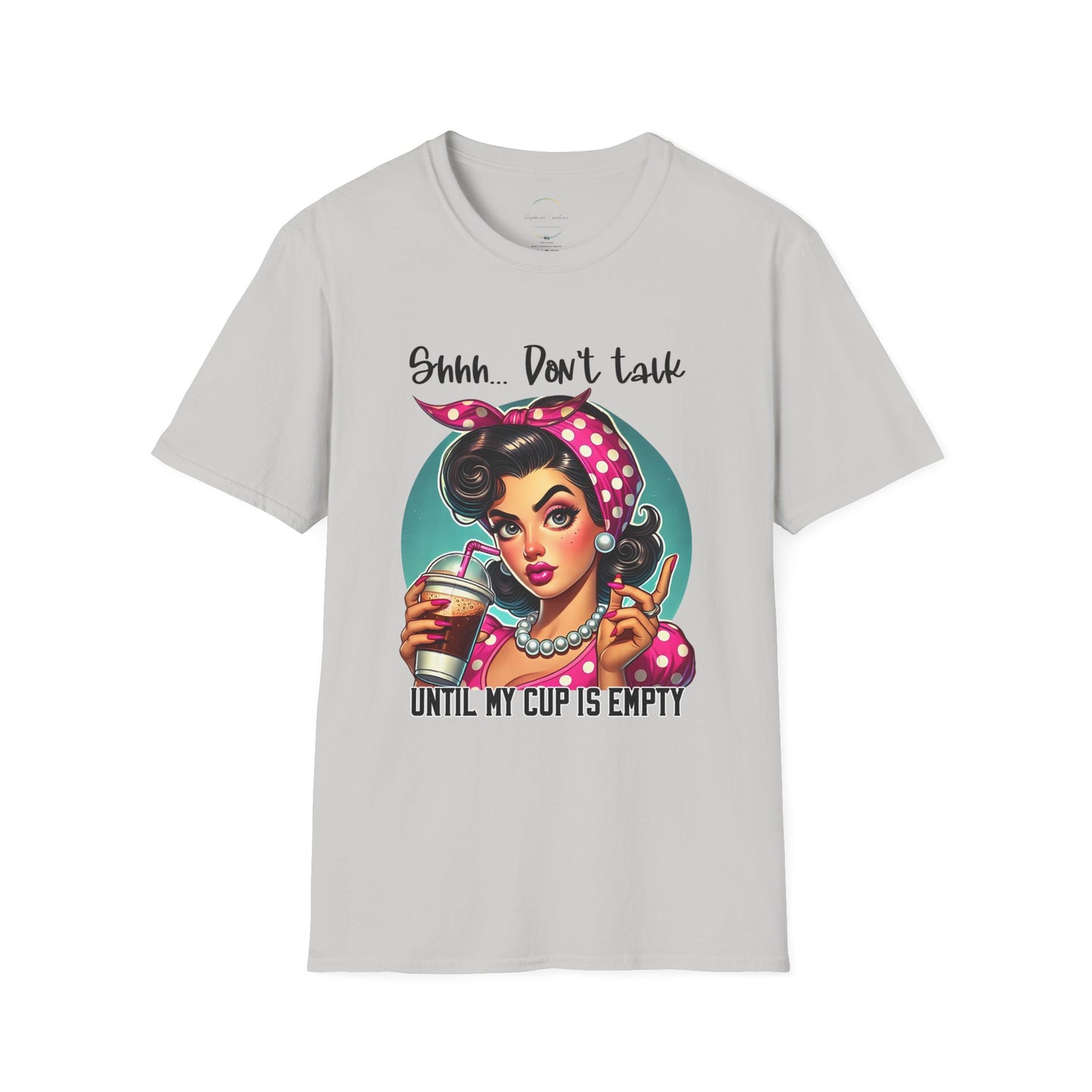 Shhh... Don't Talk Unisex Softstyle T-Shirt