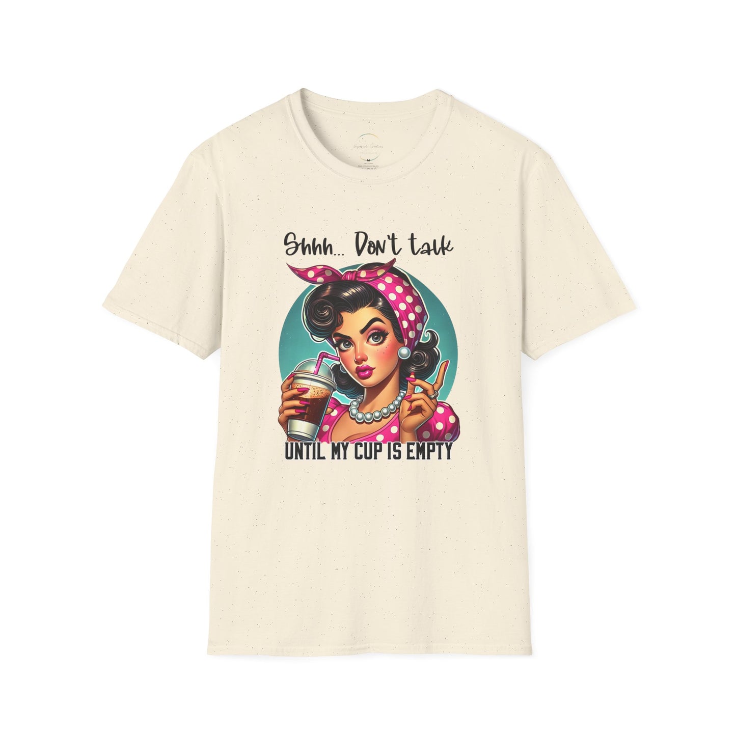 Shhh... Don't Talk Unisex Softstyle T-Shirt